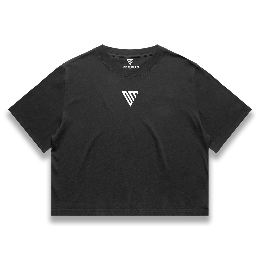 Wo's Logo Crop Tee