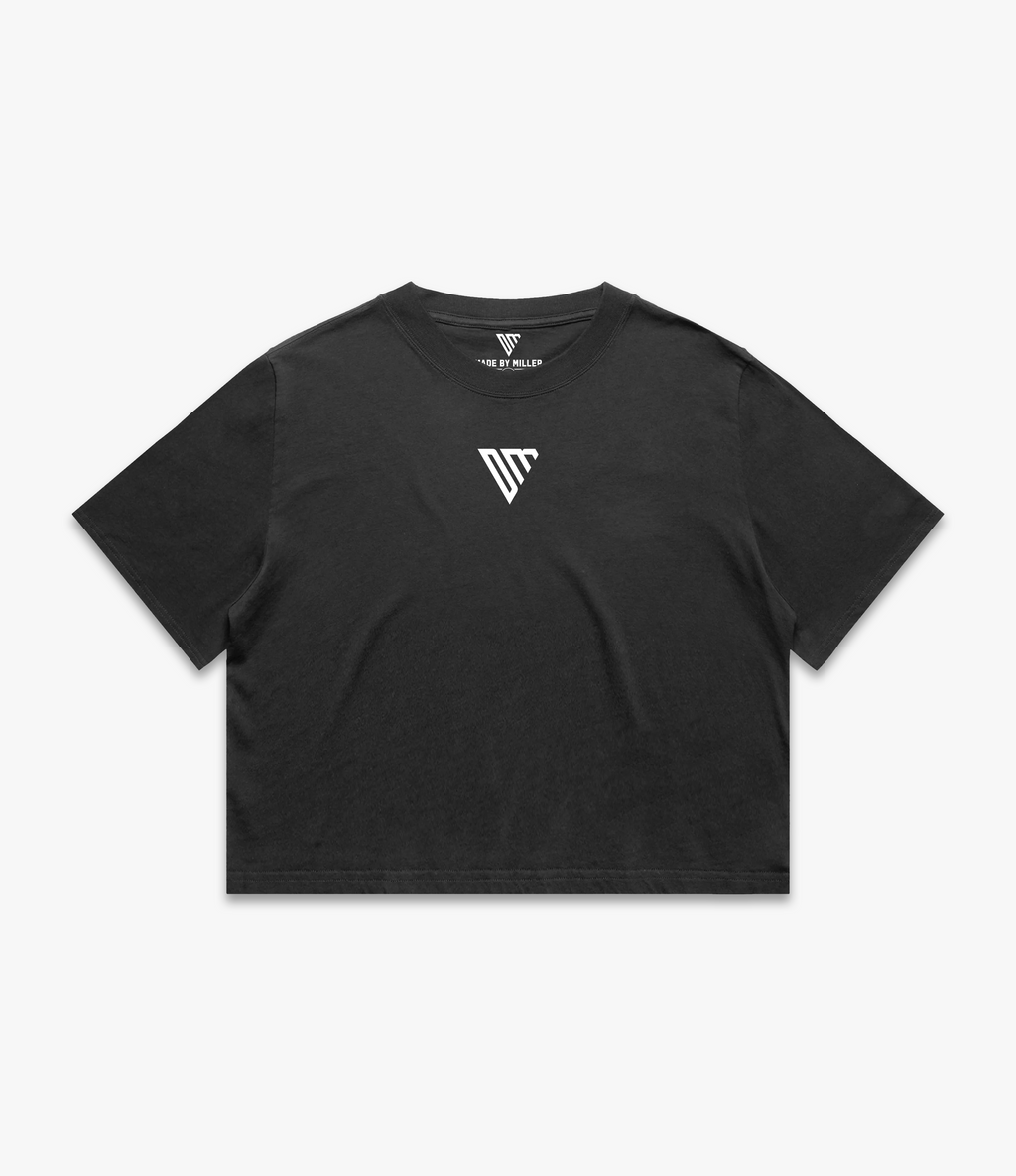 Wo's Logo Crop Tee