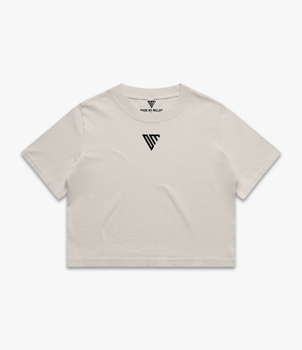 Wo's Logo Crop Tee
