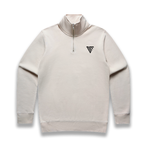 Logo Half Zip Crew