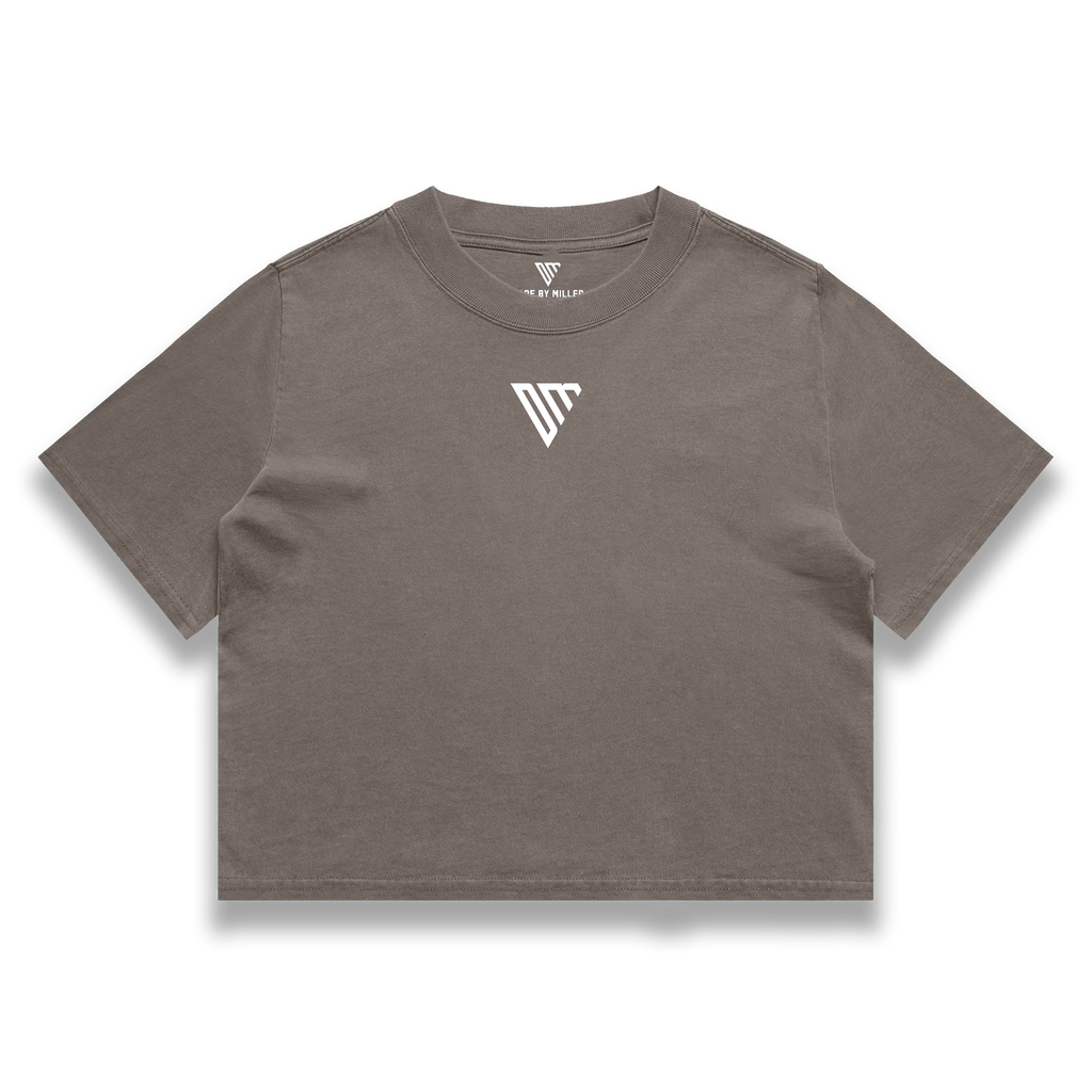 Wo's Logo Crop Tee